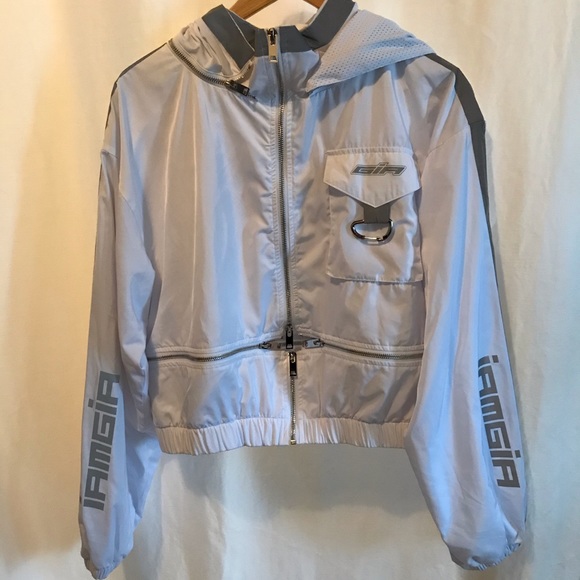 I.AM.GIA. Halo Jacket in White - Picture 4 of 6